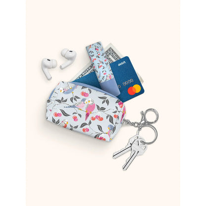 Estuche Llavero  Cerezas
