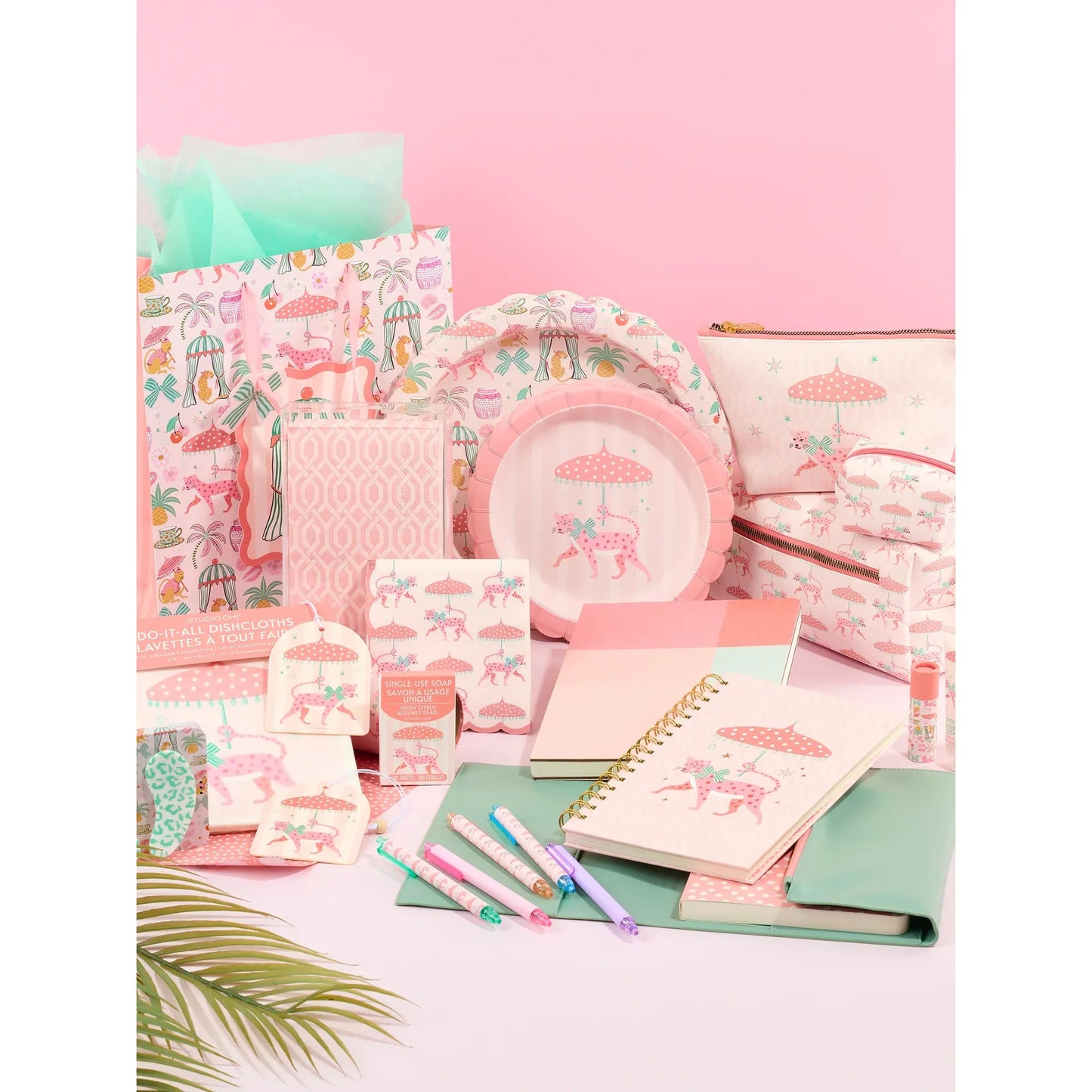 Cosmetiquero Grande Leopardo