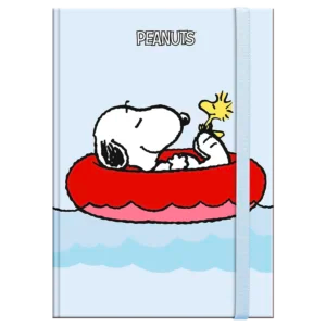 Libreta Tapa dura Mediana (cuadros) – Snoopy