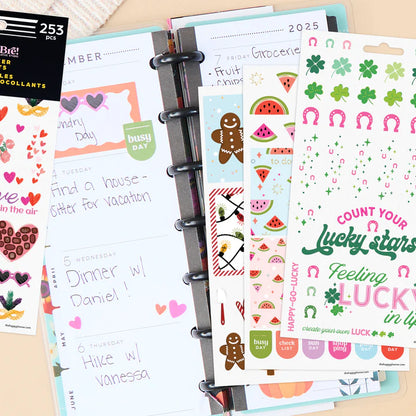 Set stickers seasonal Seasons of Joy