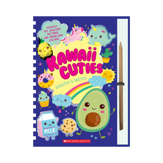 Libro para raspar - Kawaii Cuties