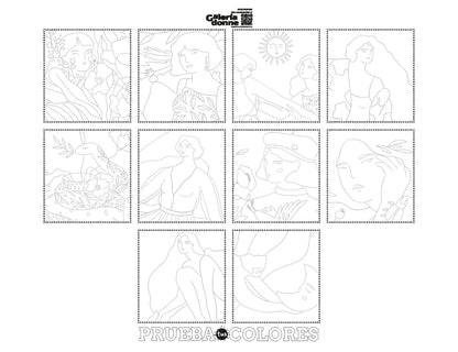 Libro para colorear Soltar