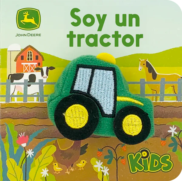 Libro Titere - Soy un tractor John Deere