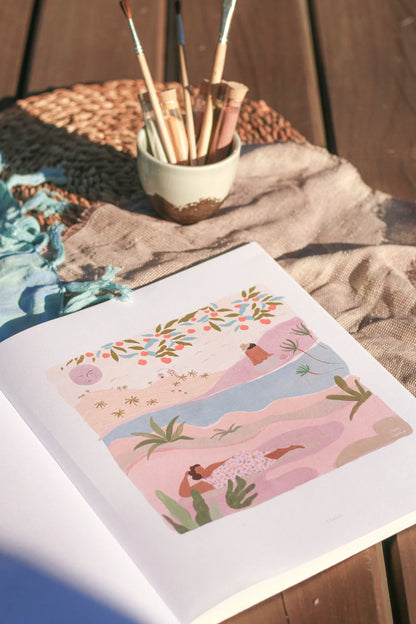 Libro para colorear Paraíso por Tati Soko