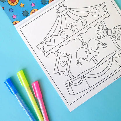 Libro para colorear Circus