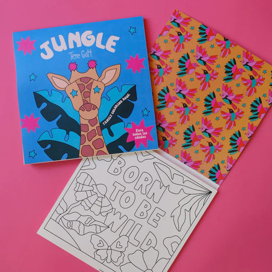 Libro para colorear Jungle