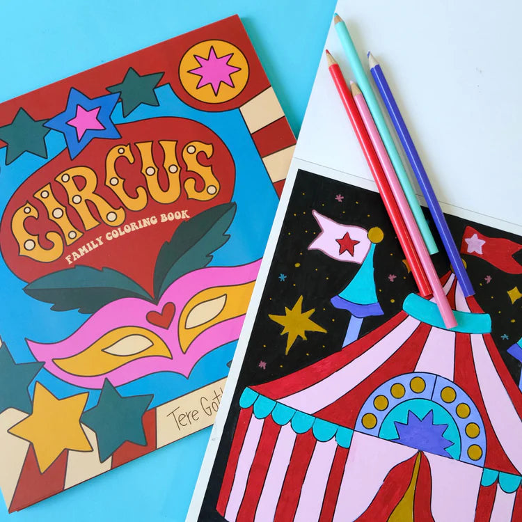 Libro para colorear Circus