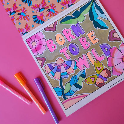 Libro para colorear Jungle