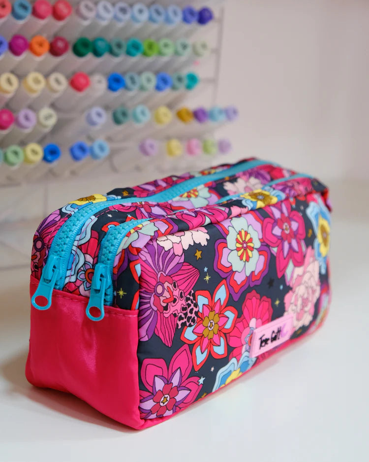 Estuche  Doble Flowers