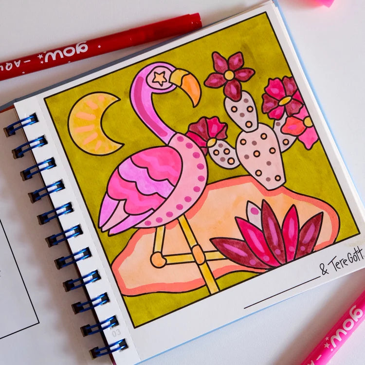 Libro de colorear Wander