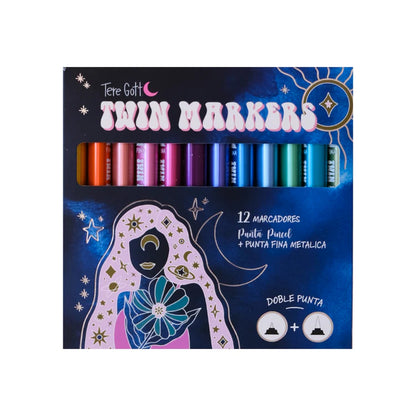 Marcadores Twin Markers Tere Gott
