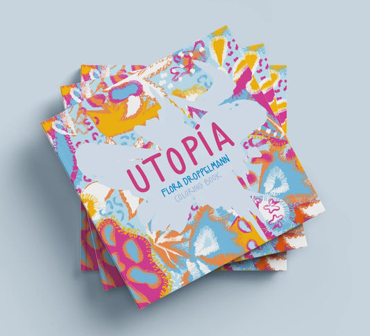 Libro para colorear: Utopía - Flora Doppelmann