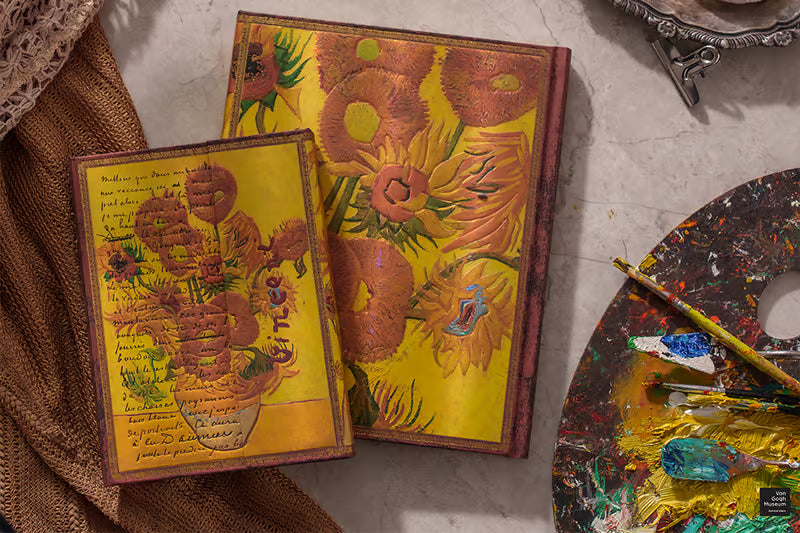 Libreta Ultra Tapa dura Van Gogh Sunflowers