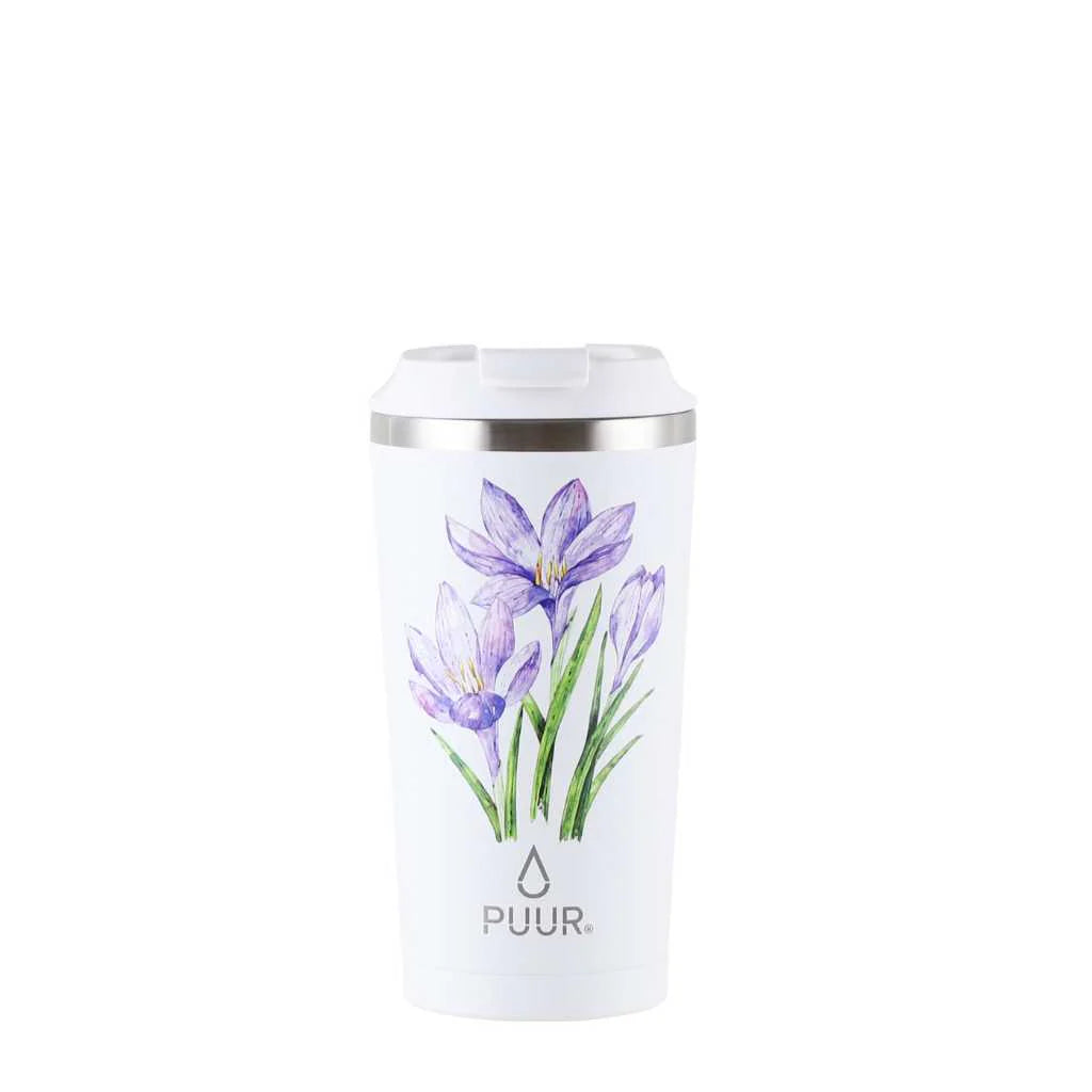 Vaso Térmico Puur Mug Azafrán Hermético 470 ml