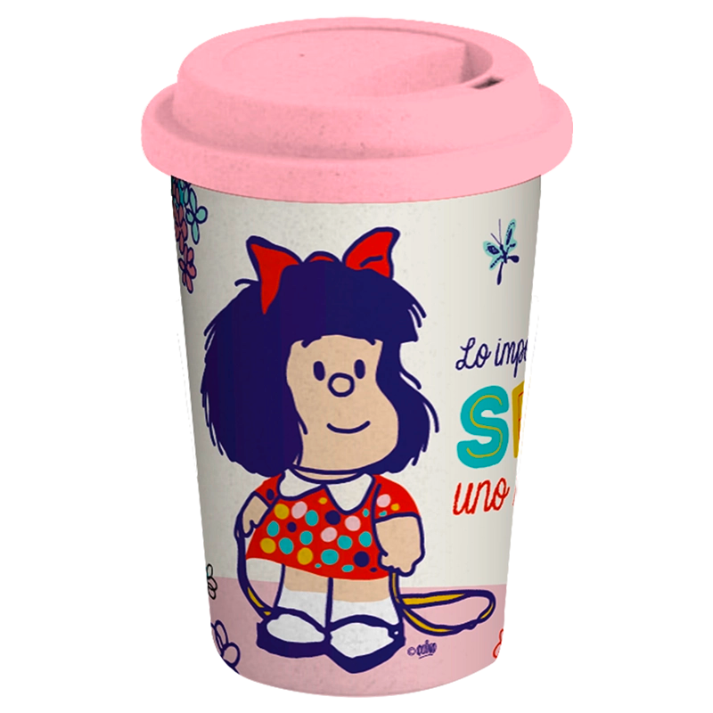Vaso Ecológico de Bambú 350 ml – Mafalda Saltando