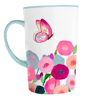 Tazón Recto Butterfly celeste 400 ml