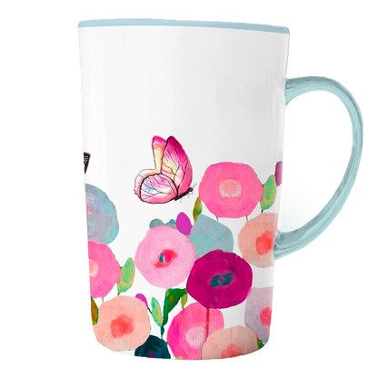 Tazón Recto Butterfly celeste 400 ml
