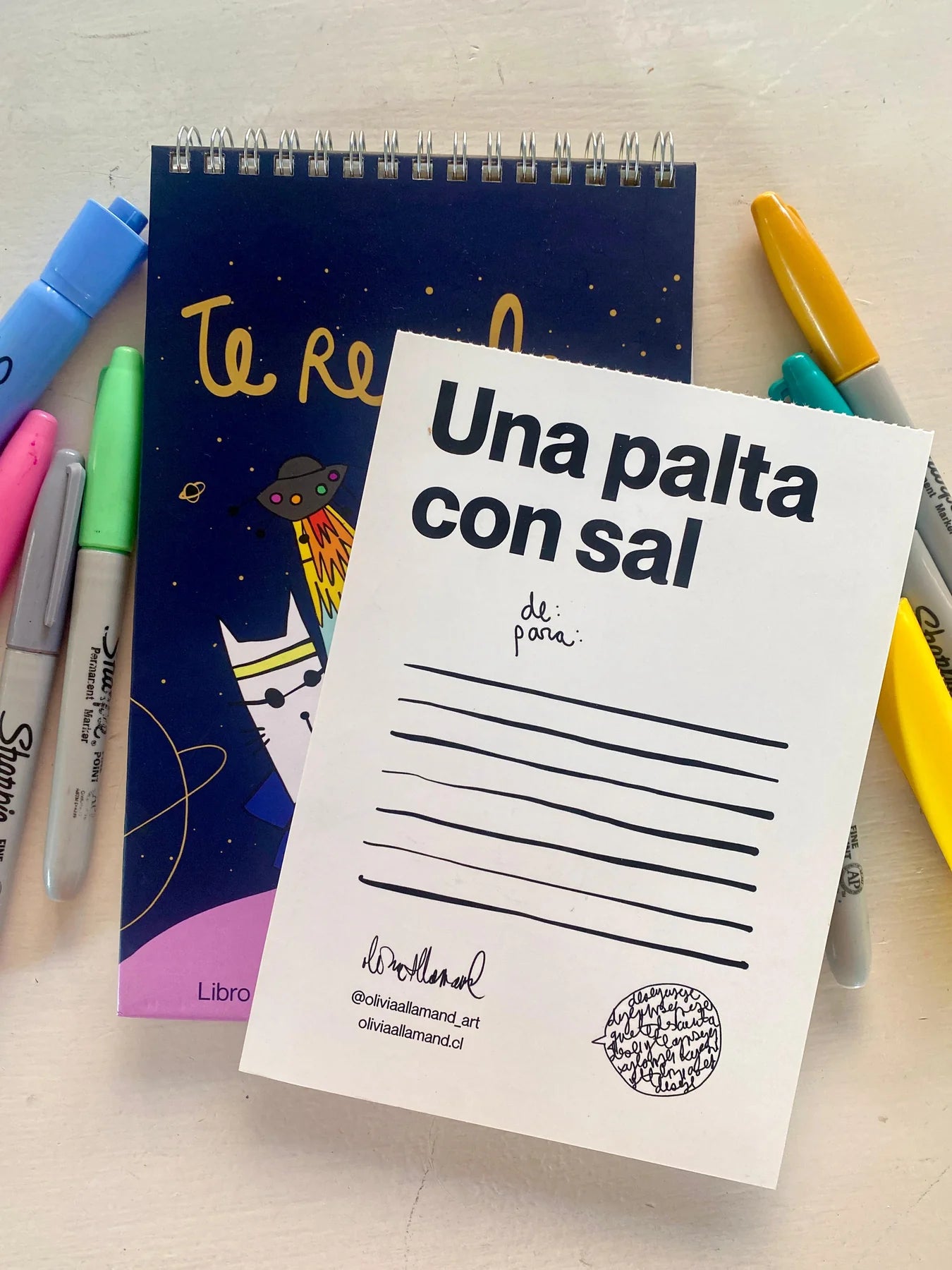 Libro para colorear Te Regalo