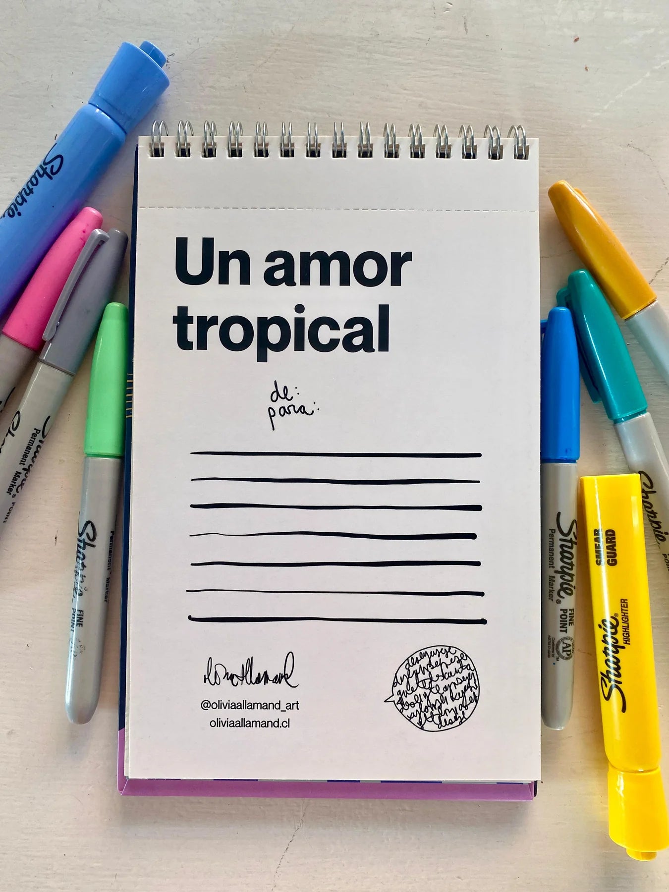 Libro para colorear Te Regalo