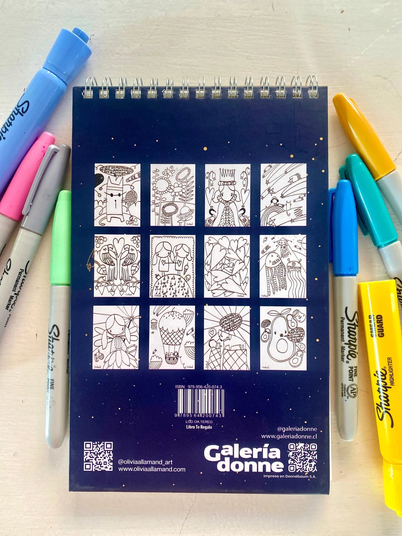 Libro para colorear Te Regalo