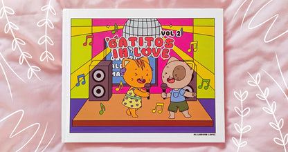Libro para colorear Gatitos In Love Vol. 2