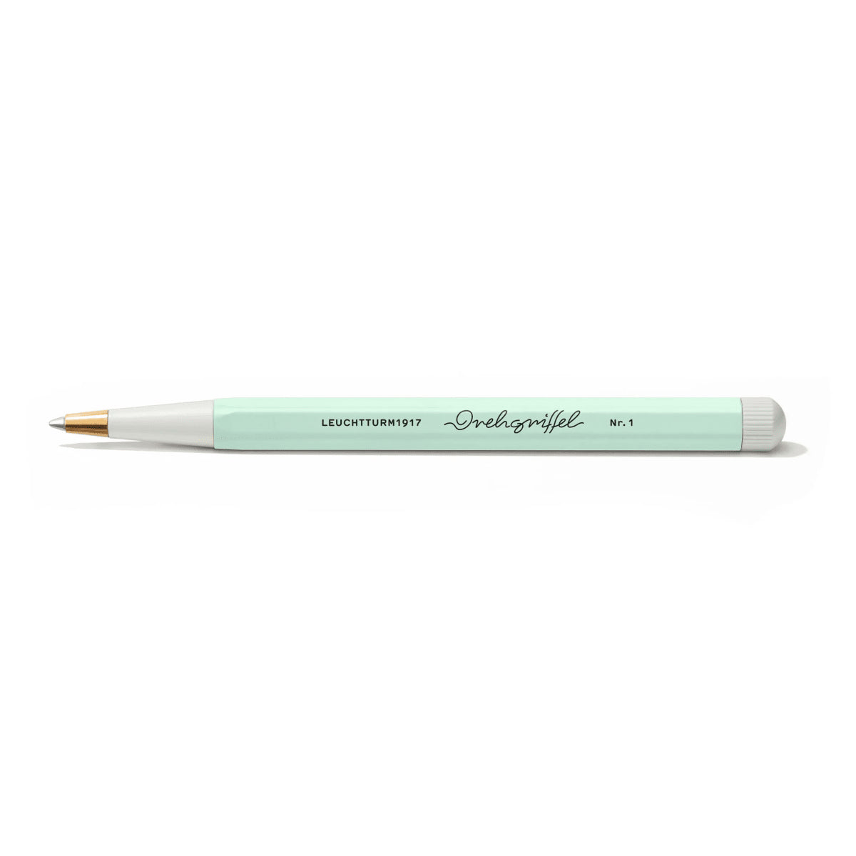 Bolígrafo Drehgriffel Nr. 1 Mint Green con tinta azul real