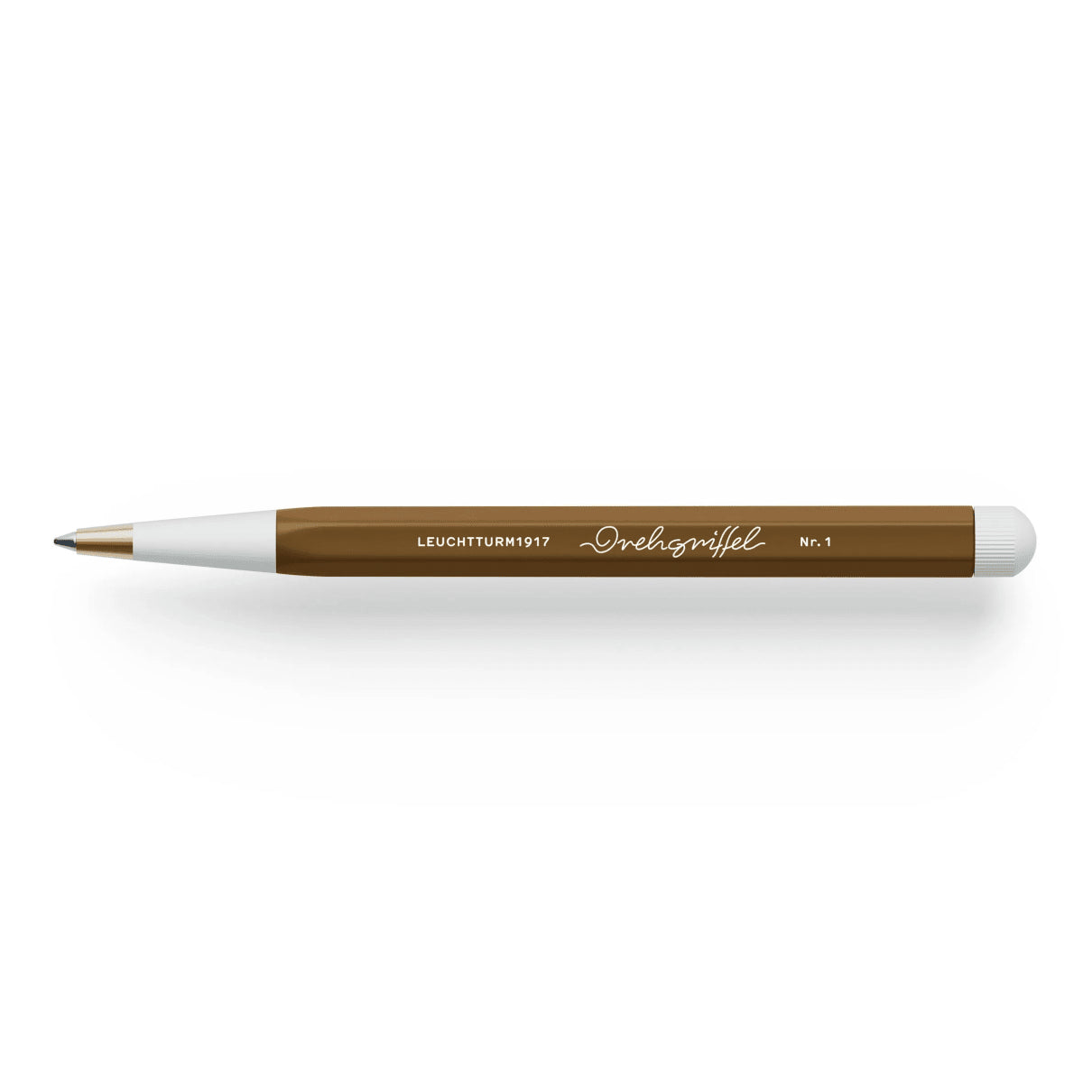 Bolígrafo Drehgriffel Nr. 1 Spice Brown con tinta azul real