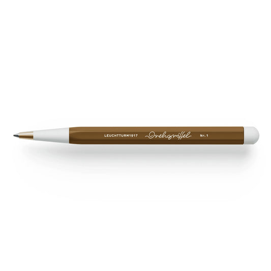 Bolígrafo Drehgriffel Nr. 1 Spice Brown con tinta azul real