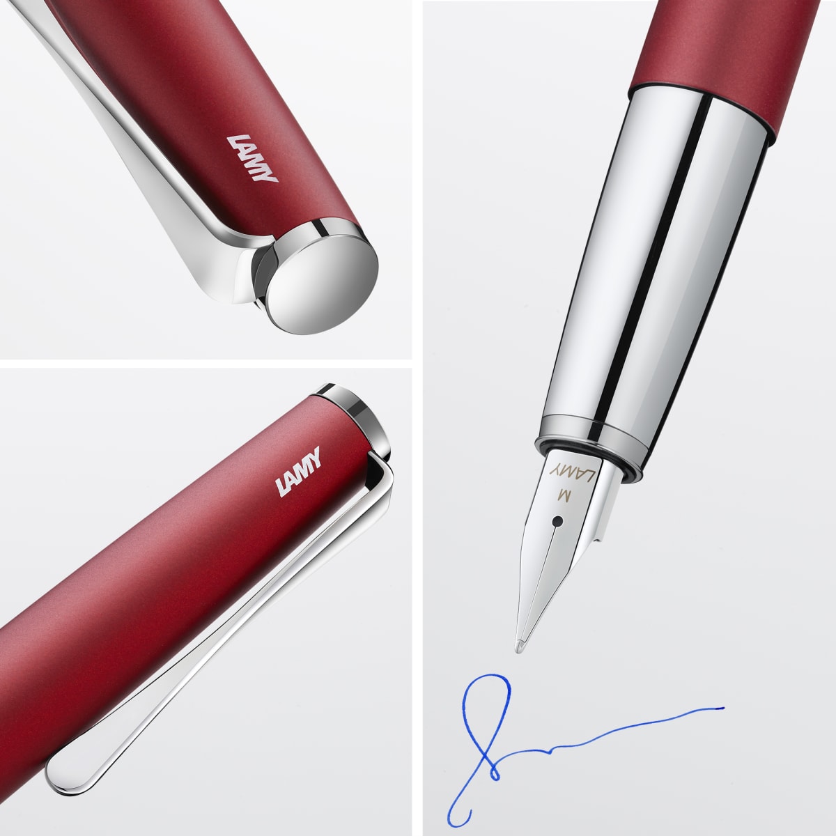 Pluma lamy studio royalred matt f