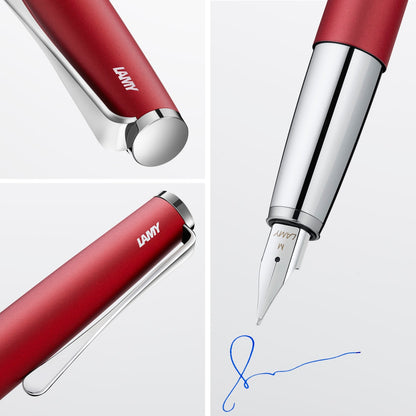 Pluma lamy studio royalred matt f