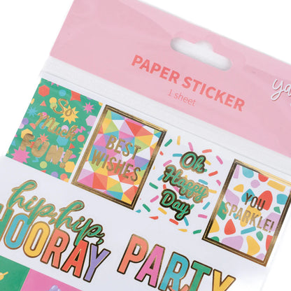 Stickers Feliz Cumpleaños