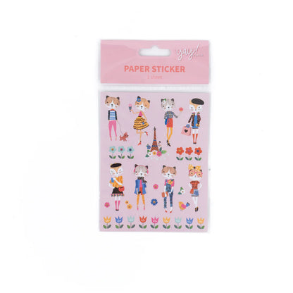 Stickers Gatita en Paris