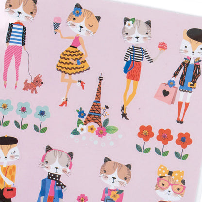 Stickers Gatita en Paris