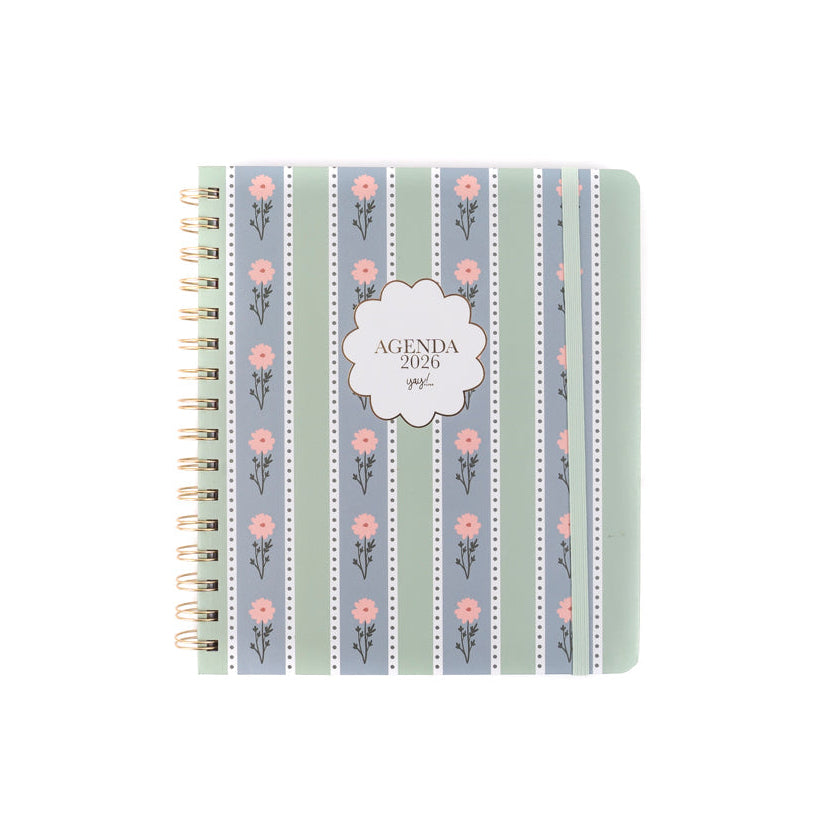 Agenda 2026 Flores 12 Meses