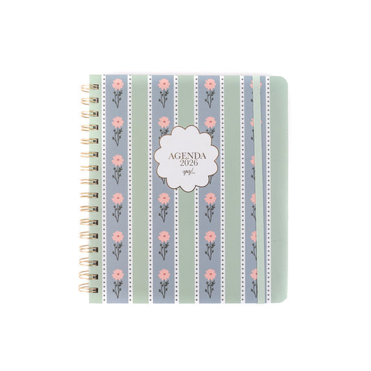 Agenda 2026 Flores 12 Meses