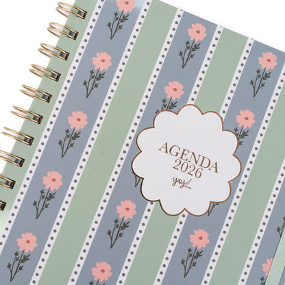 Agenda 2026 Flores 12 Meses