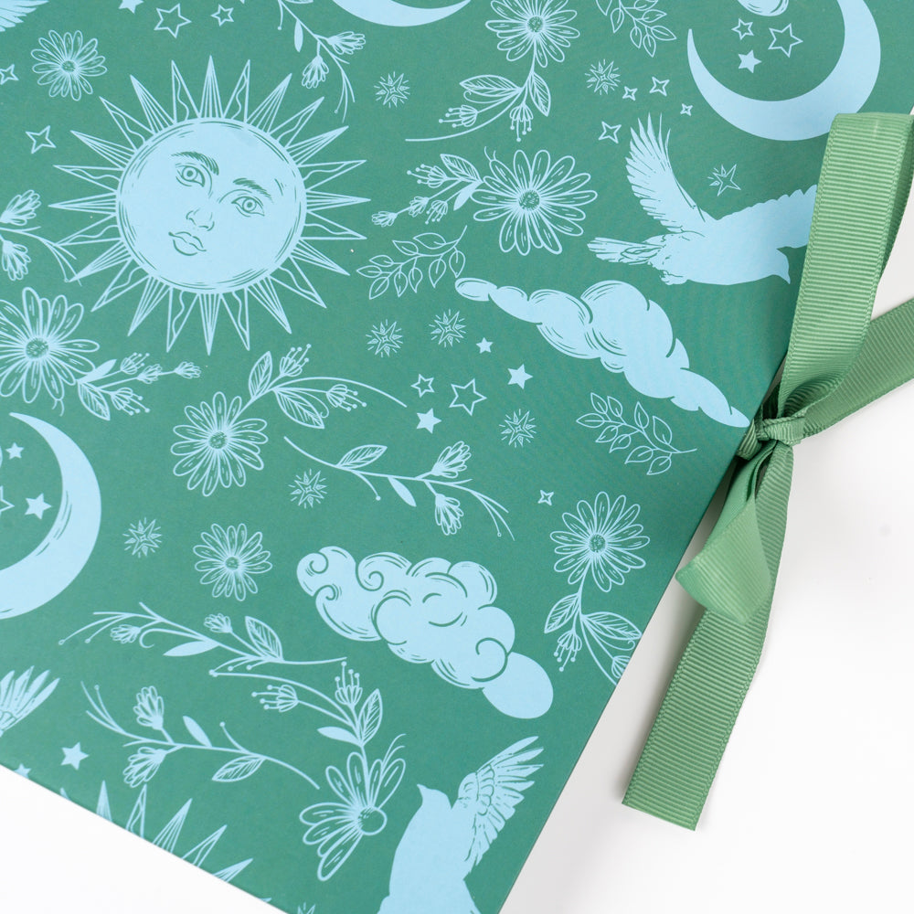 Álbum de Foto Mediano Verde Cósmico