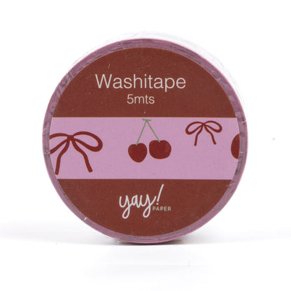 Washitape Cerezas