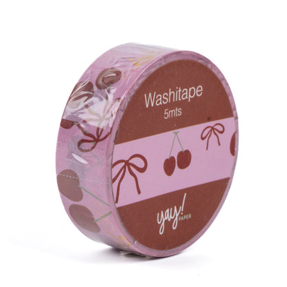Washitape Cerezas