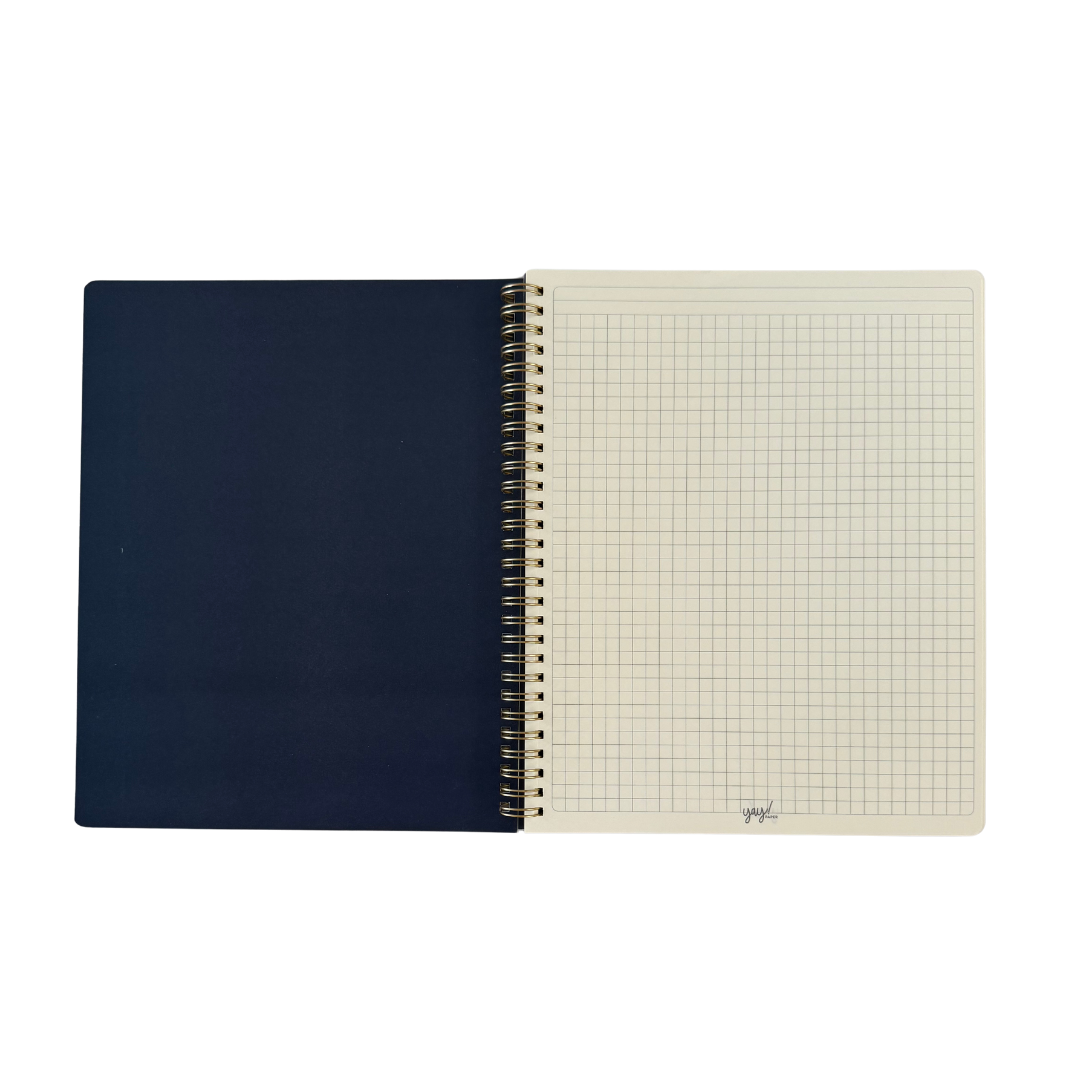 Cuaderno cuadriculado Grande Luna