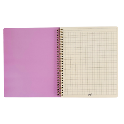 Cuaderno cuadriculado Grande Cerezas