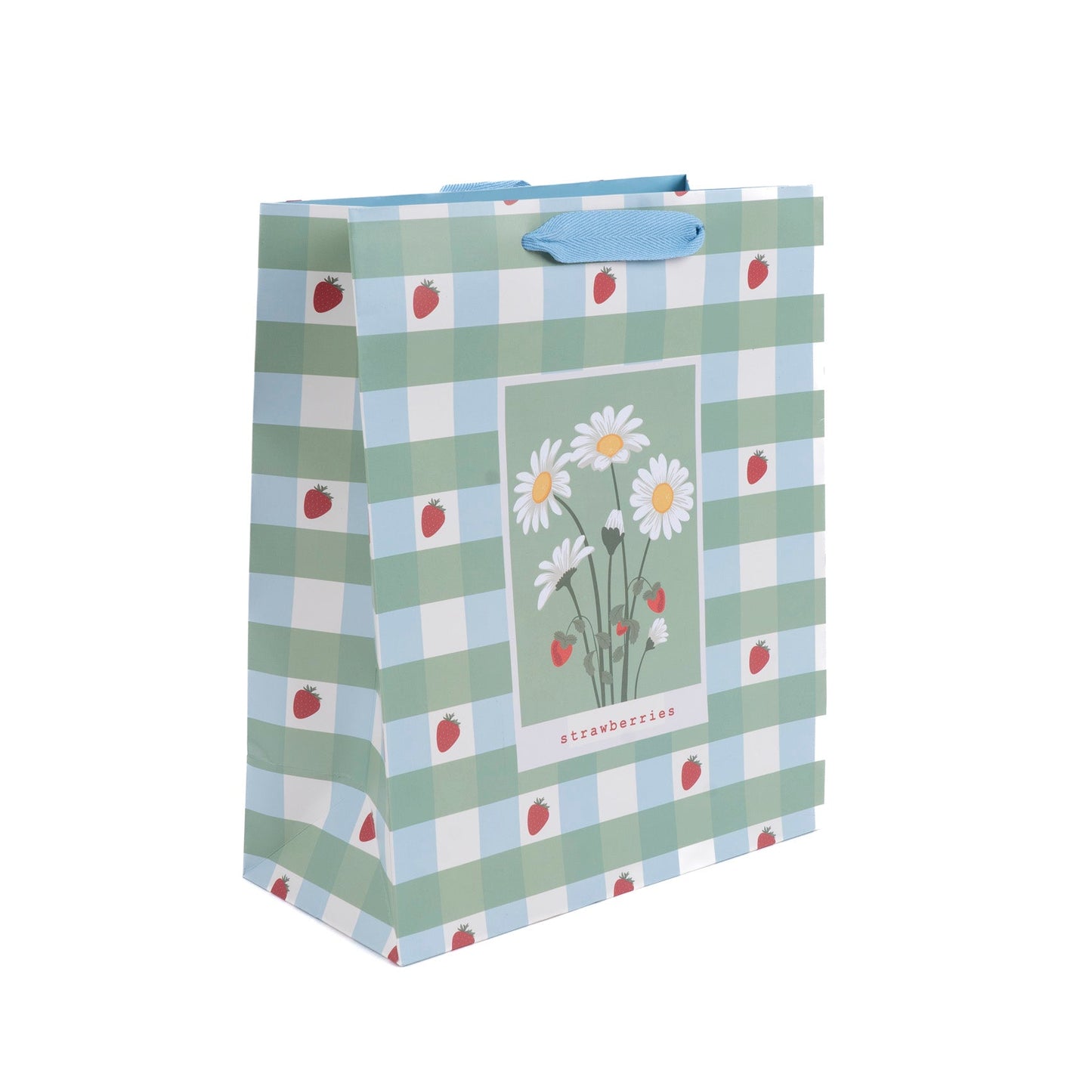 Bolsa Regalo Grande Flores y Frutillas