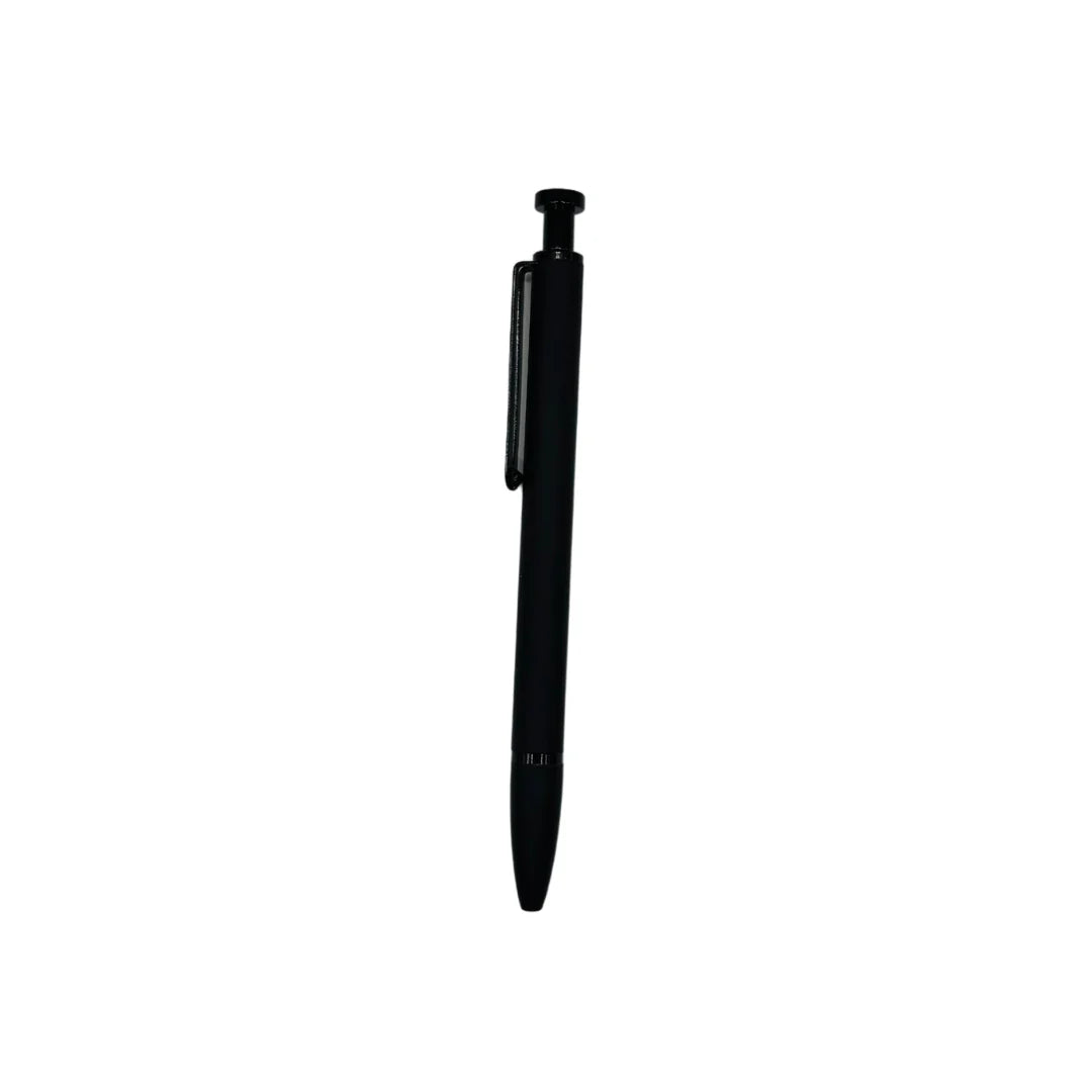 Bolígrafo Glossy Negro-  tinta azul