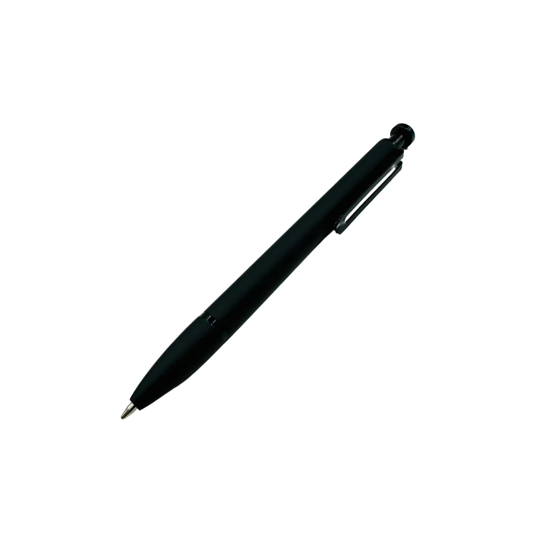 Bolígrafo Glossy Negro-  tinta azul
