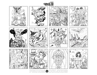 Libro para colorear Zaines