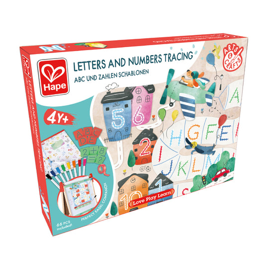 Juego para pintar con letras y números