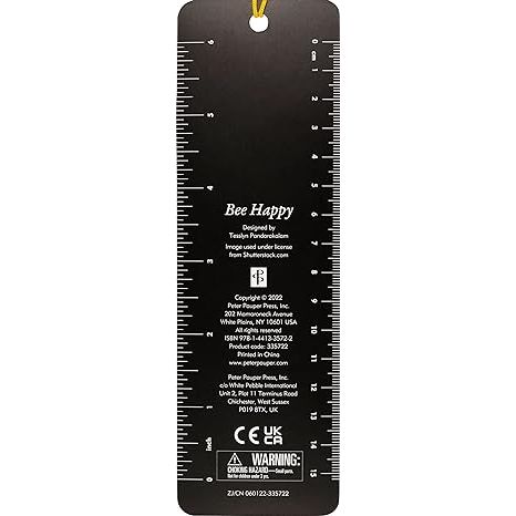 Marcapáginas Bee Happy