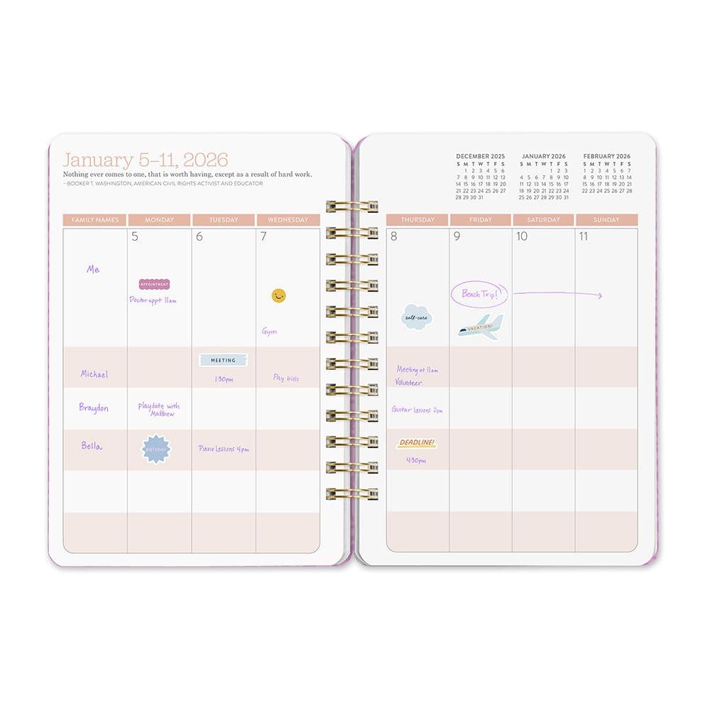 Agenda 2026 Mariposas 17 Meses