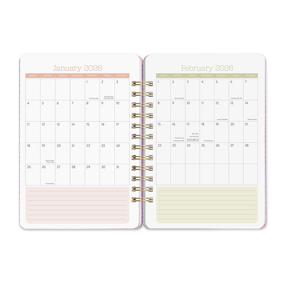 Agenda 2026 Mariposas 17 Meses