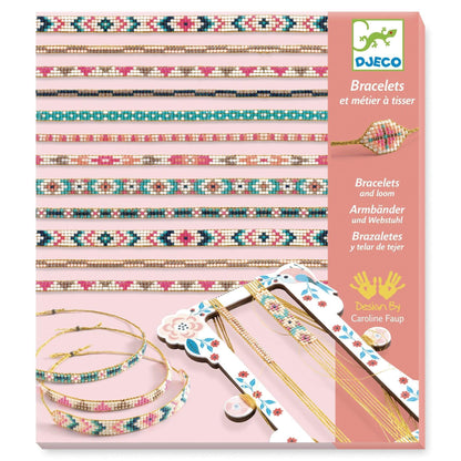 Pulseras y telar Tiny beads